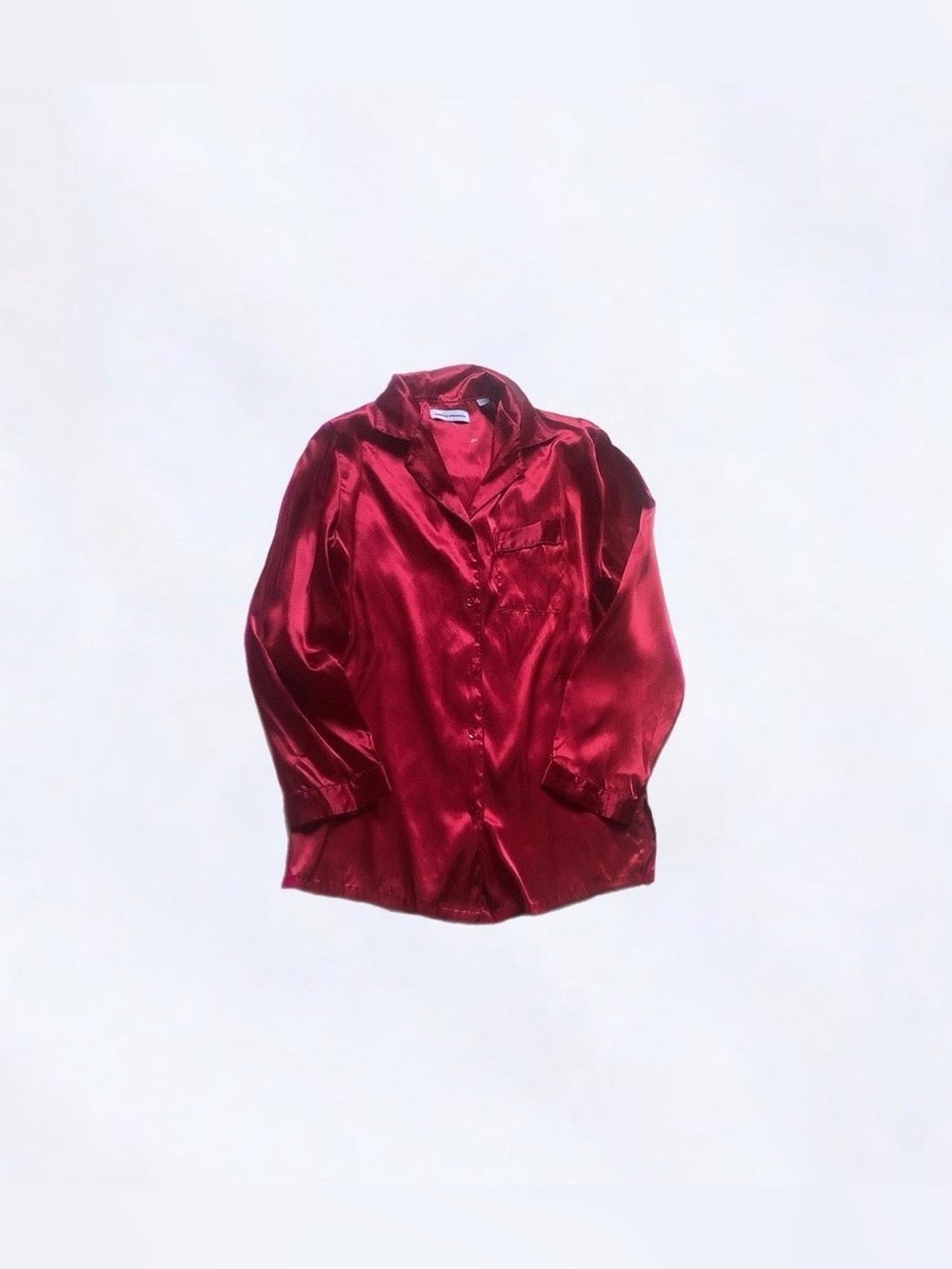 3 for $25 : valerie stevens ⋆ vintage satin collared top